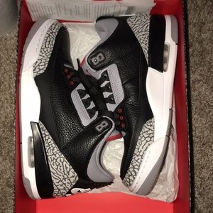 Black Cement 3s